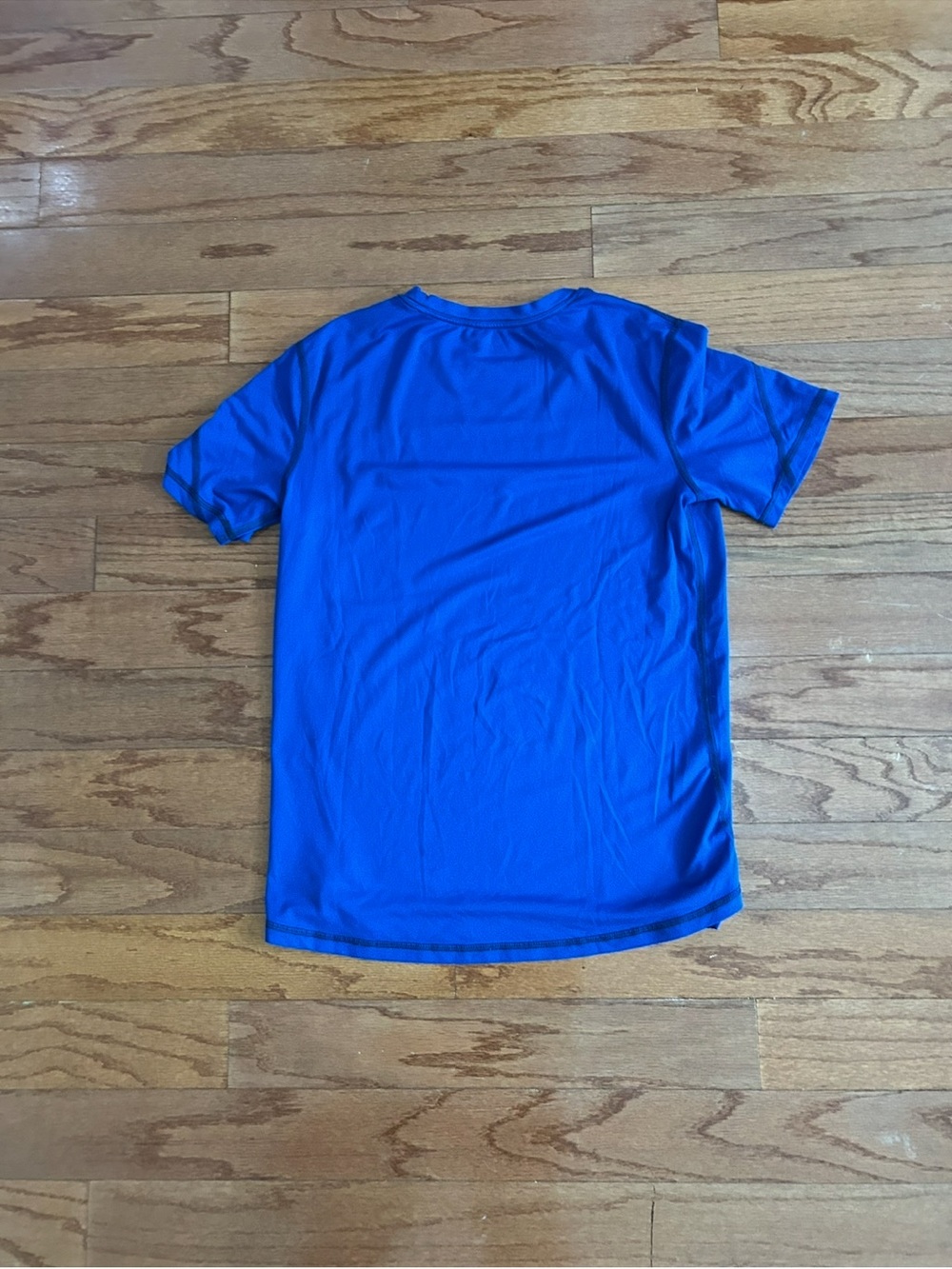 All In Motion Performance Athletic Shirt Youth Large Blue Moisture Wicking - Picture 5 of 5